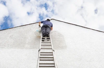 Peinture extérieure à Baudignan — façades et ravalement
